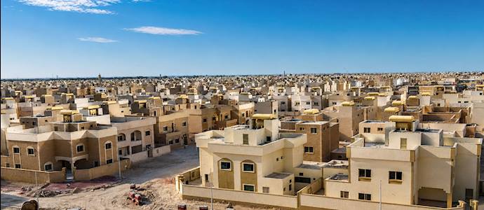 Construction, Completion and maintenance of 545 houses